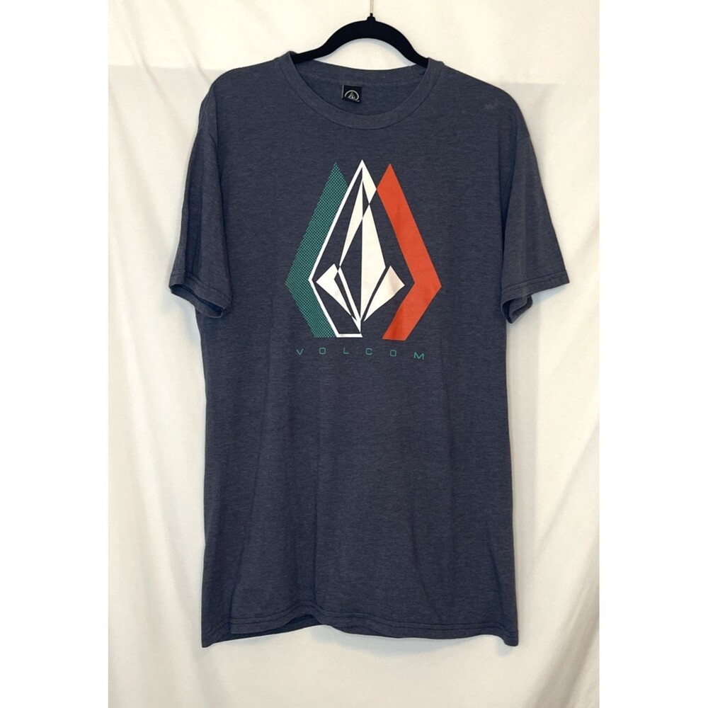 Volcom Men's Blue Graphic T-Shirt